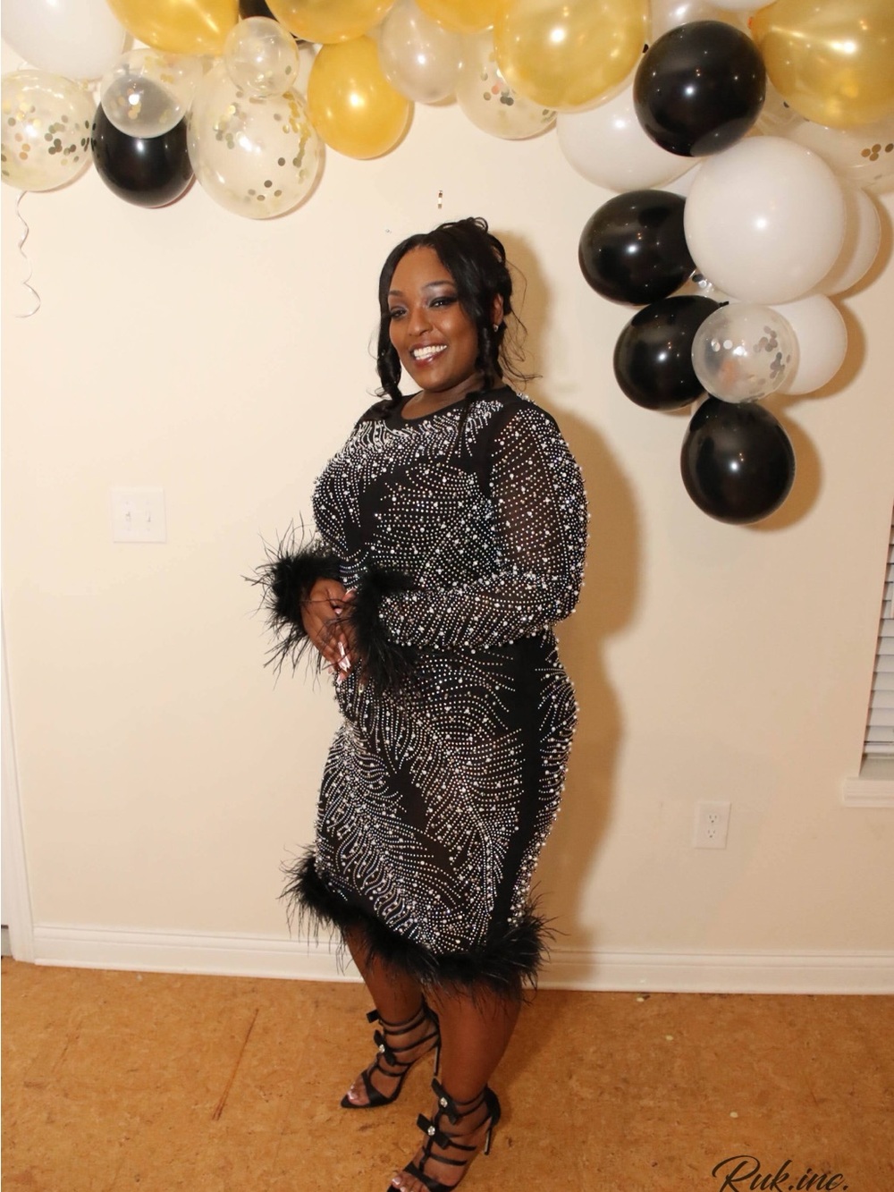 Fashion Nova Elegant Black Dress